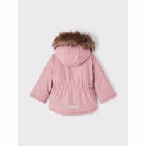 NAME IT Parka Vinterjakke Mace Nostalgia Rose